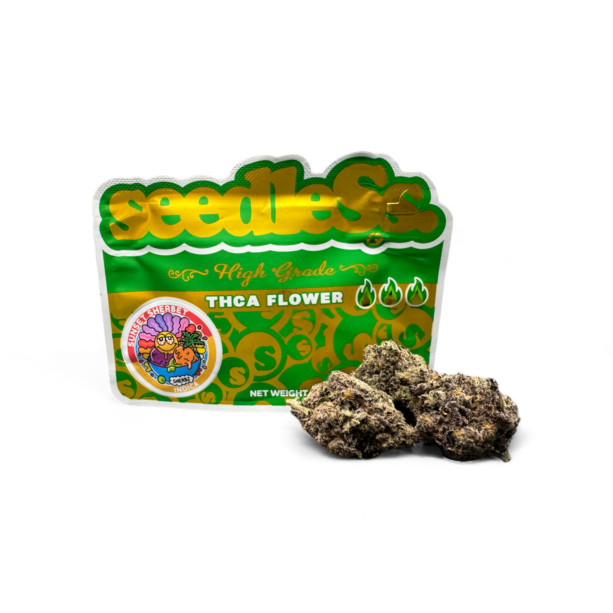 Sunset Sherbert - Indica - High Grade Flower